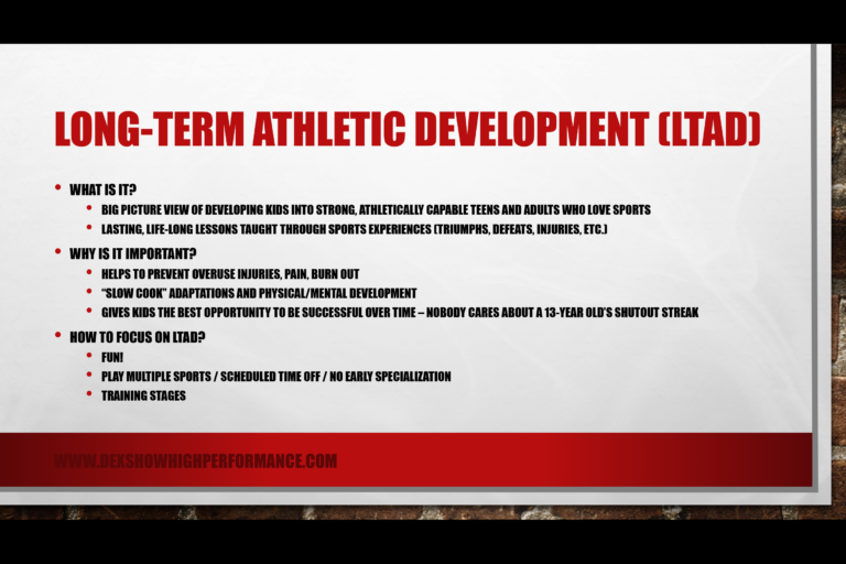 LTAD Slide